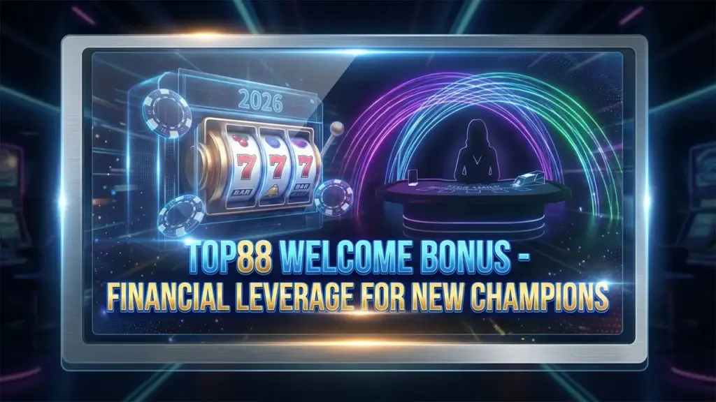 Banner chào mừng tân thủ tại Top88 với gói quà tặng nạp đầu cực khủng.