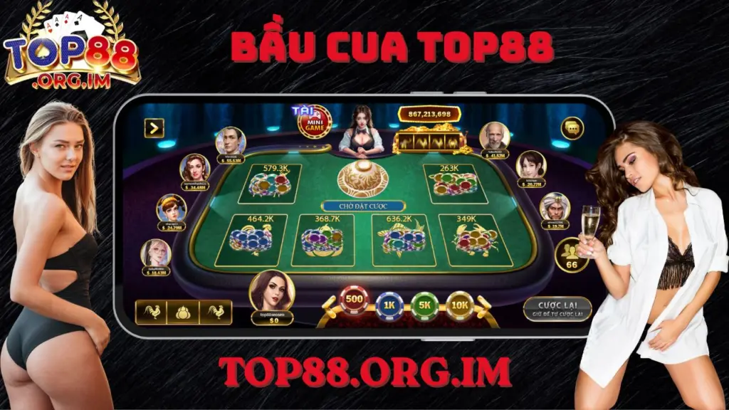 Giao diện bầu cua Top88