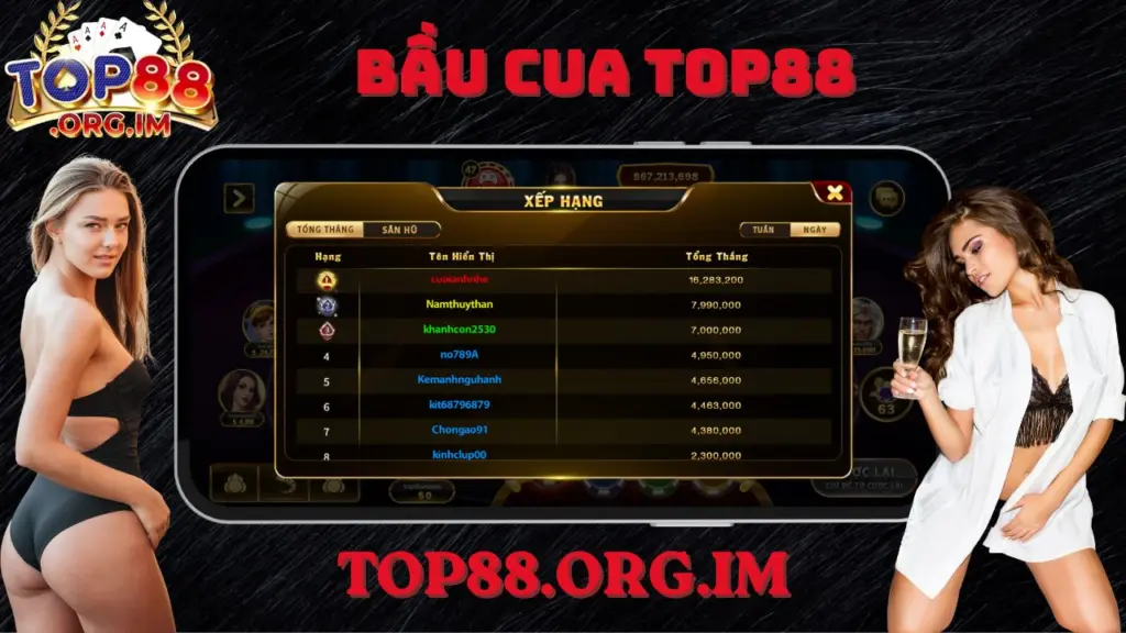 Vinh danh Bầu Cua Top88