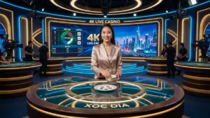 Giao diện bàn cược Xóc đĩa Top88 trực tuyến với Dealer người thật và các cửa cược rõ ràng