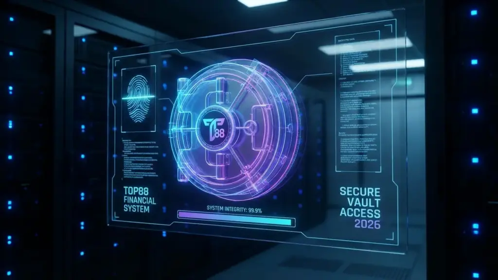 Giao diện chuyển quỹ nội bộ từ ví sảnh game về ví chính tại Top88