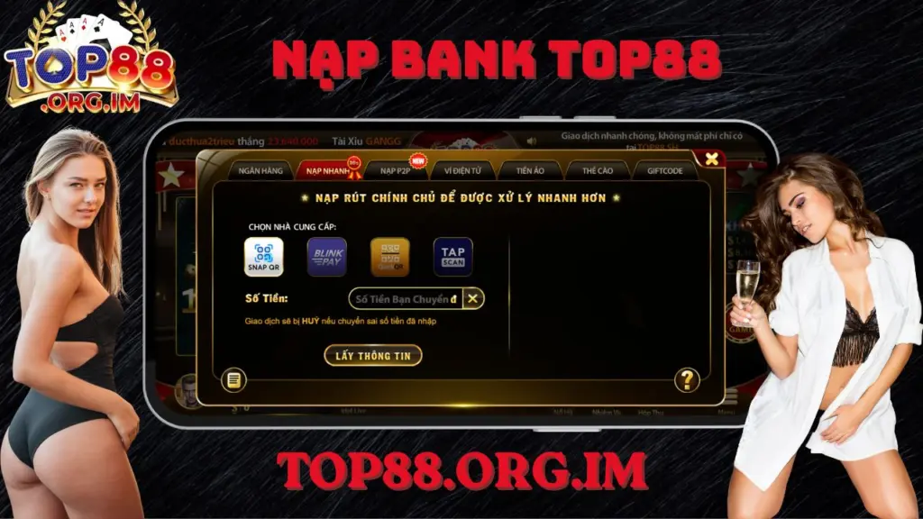 Nạp Bank Top88